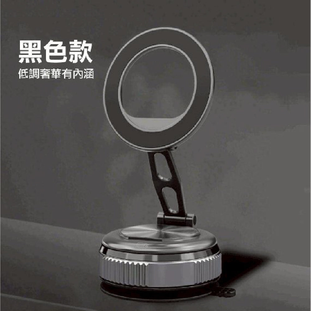 TORRII360度真空吸盤磁吸兩軸手機支架