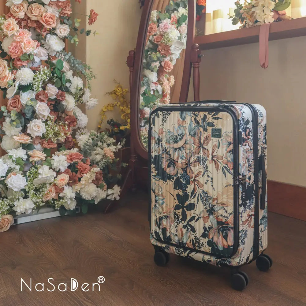 【德國NaSaDen納莎登】 萊茵系列前開行李箱-洋槐杏 NaSaDen行李箱