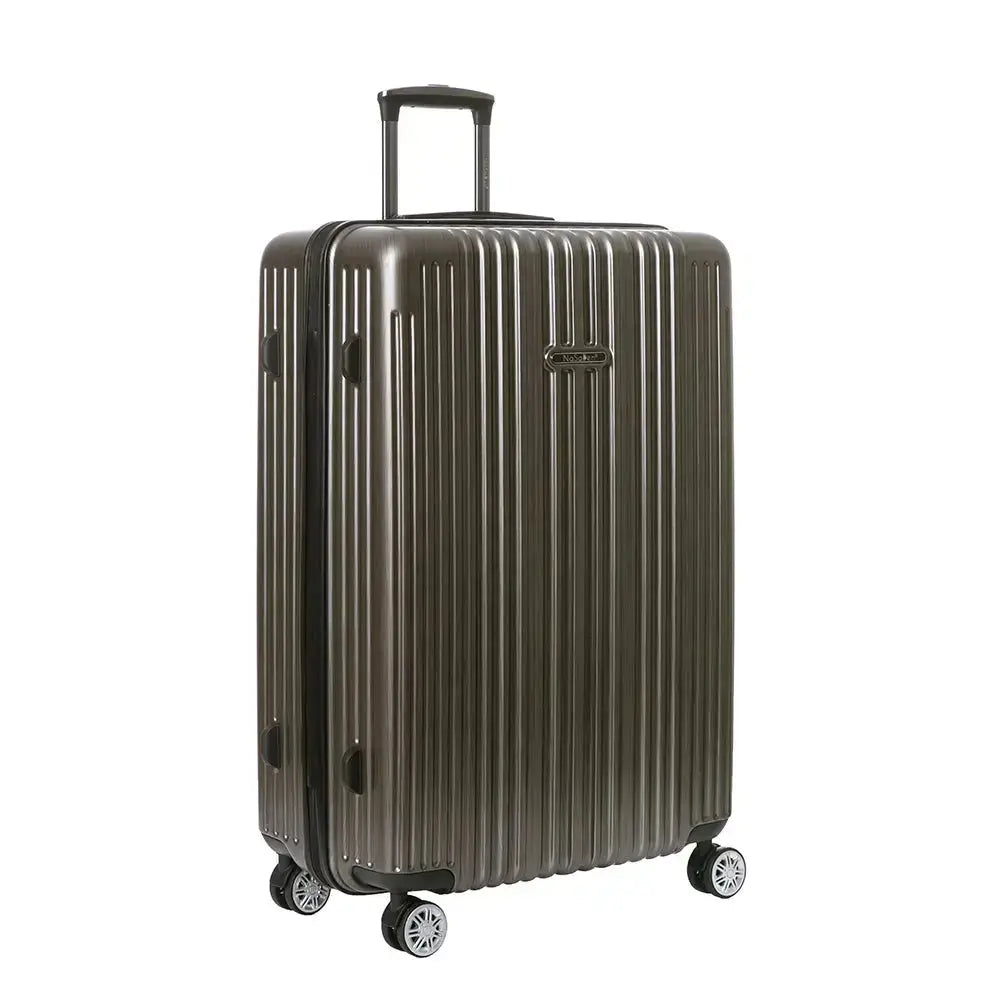 二代版 毓 NaSaDen納莎登新無憂霧面髮絲紋拉鍊行李箱【米羅鈦】26吋/29吋 NaSaDen行李箱