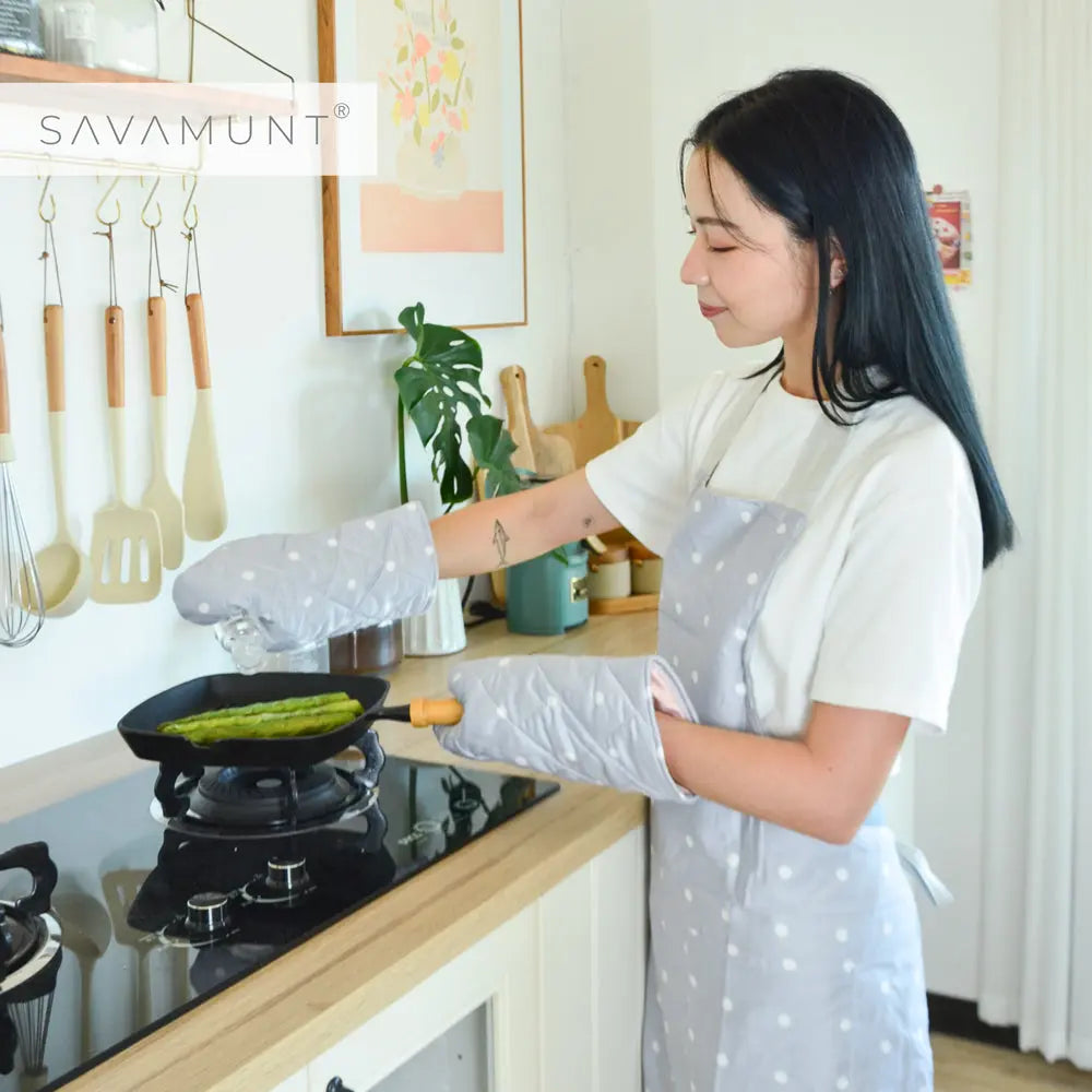 SAVAMUNT賽芙嫚天絲圍裙 Savamunt賽芙嫚