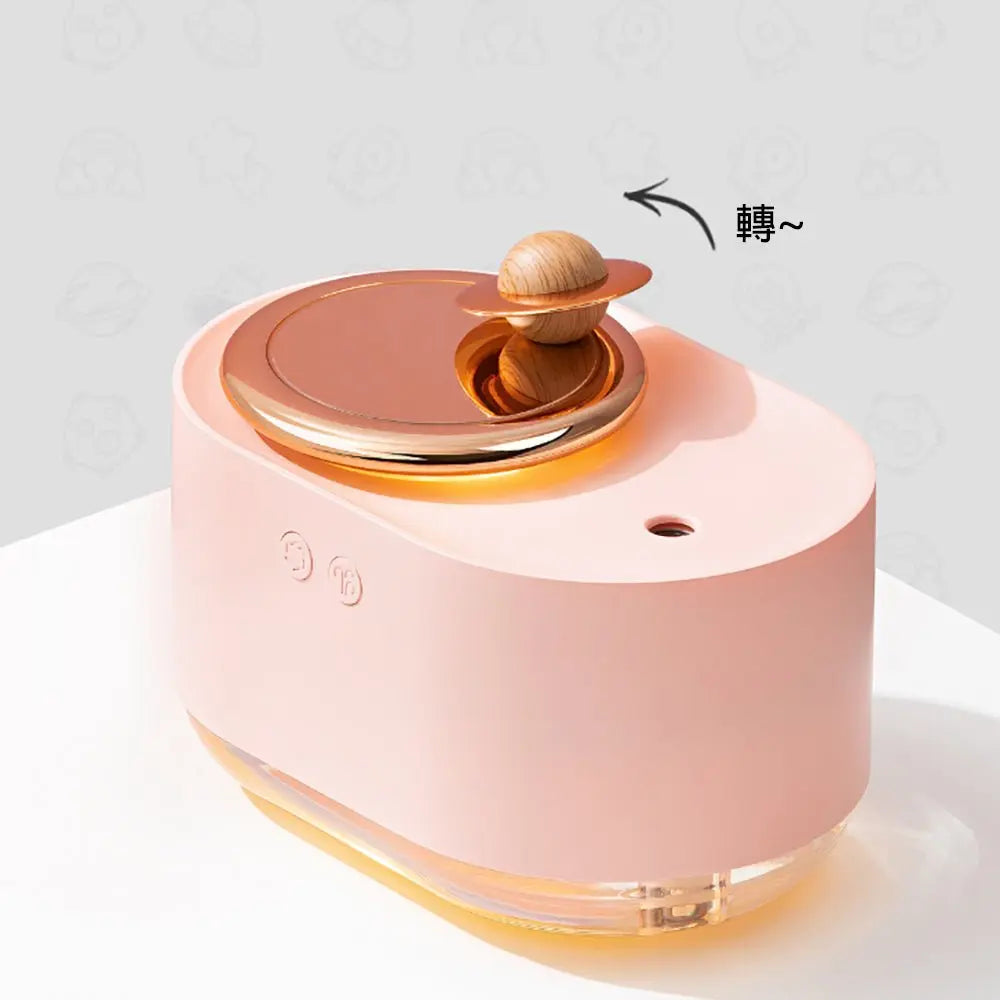 LuvHome|迷你旋轉星球夜燈香氛機 - 采寓生活館LuvHome