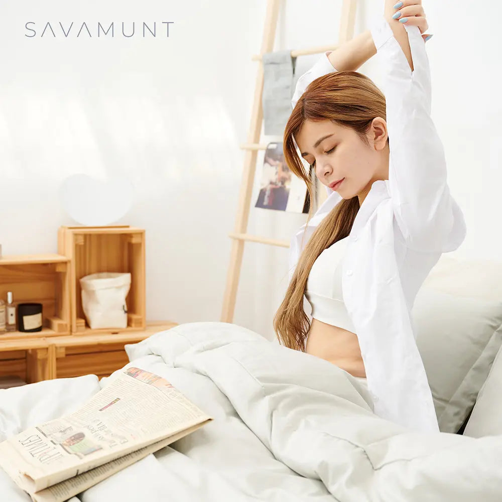 微瑕福利品【Savamunt賽芙嫚】 美國品牌寢具 奧地利蘭精天絲™莫代爾【三件床包組-標準雙人】 - 采寓生活館采寓生活館-德國NaSaDen台灣總代理