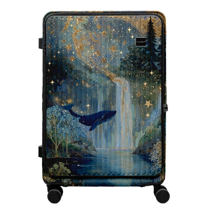 【接單預購55折優惠】德國NaSaDen納莎登 萊茵系列前開行李箱【Nakata光與夢物語】獨特印花拉鍊行李箱29吋