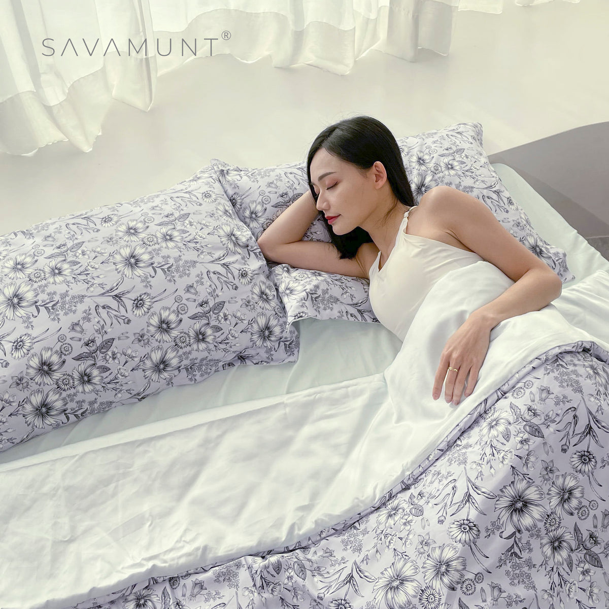 【Savamunt賽芙嫚】四件床包組 奧地利蘭精天絲™莫代爾 標準/加大/特大雙人