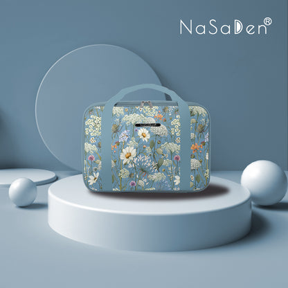 德國品牌NaSaDen納莎登 【限量版聯名款雪佛包】鼠尾草藍 一包三用/手提/肩背/多功能收納包/拉桿包