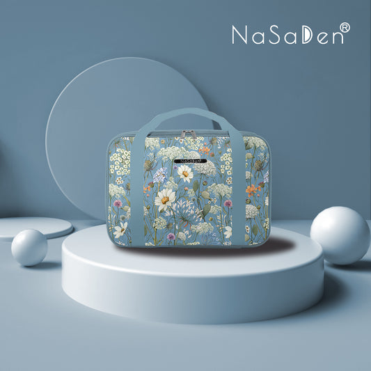 德國品牌NaSaDen納莎登 【限量版聯名款雪佛包】鼠尾草藍 一包三用/手提/肩背/多功能收納包/拉桿包