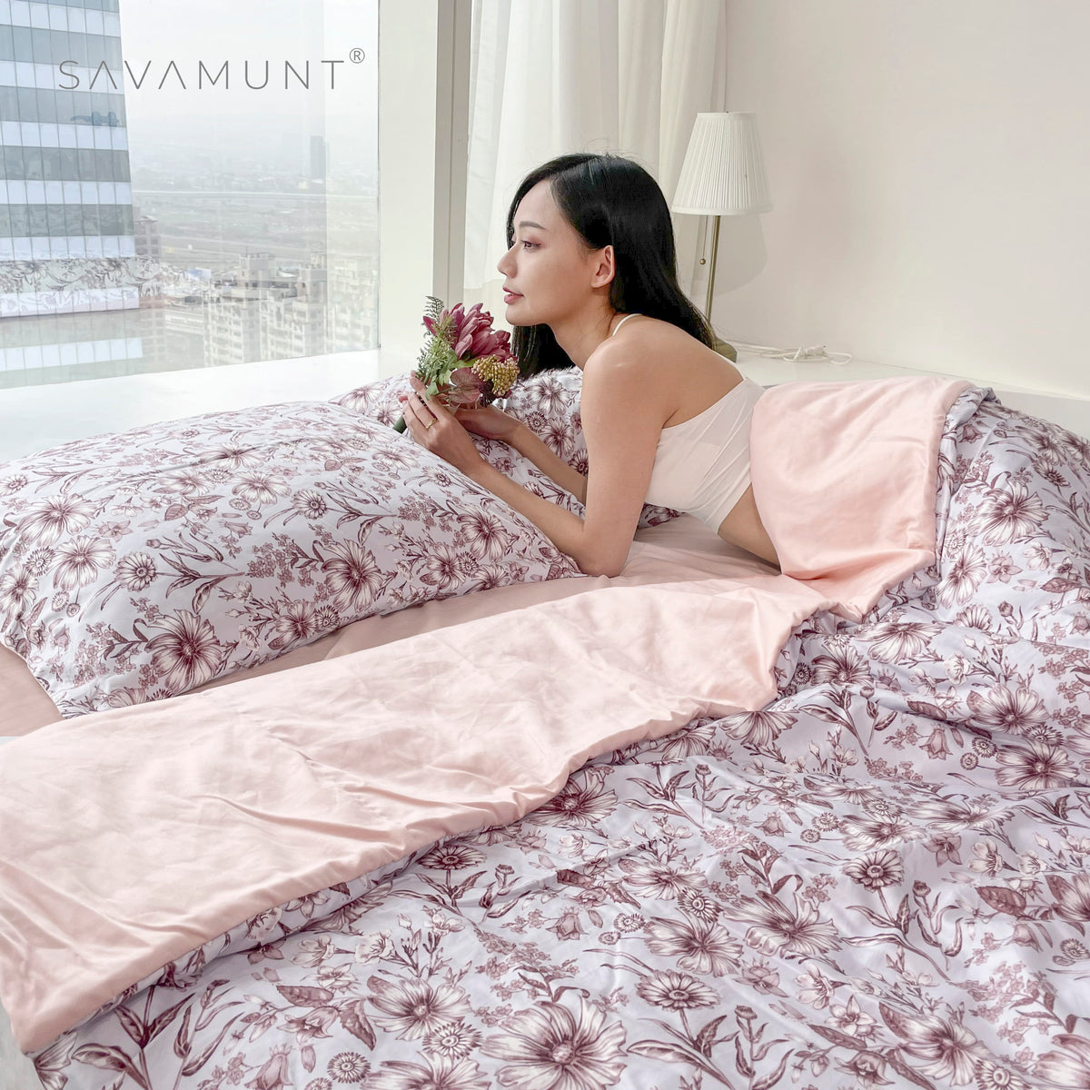 【Savamunt賽芙嫚】四件床包組 奧地利蘭精天絲™莫代爾 標準/加大/特大雙人