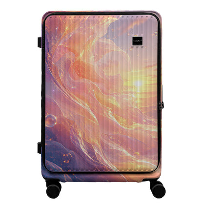德國NaSaDen納莎登 萊茵系列前開行李箱【LUMINA流光漫旅】拉鍊行李箱20/25/29吋(接單預購中)