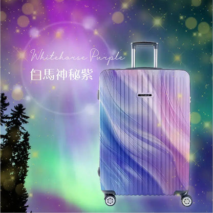 【倒數3天55折優惠預購中】二代版 毓 NaSaDen納莎登新無憂【Aurora極光聯名款】獨特印花拉鍊行李箱22/26/29吋 NaSaDen行李箱