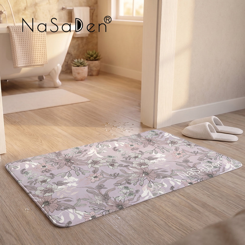 NaSaDen台灣製造SGS安全認證合格超強吸水浴室地墊60cm*40cm