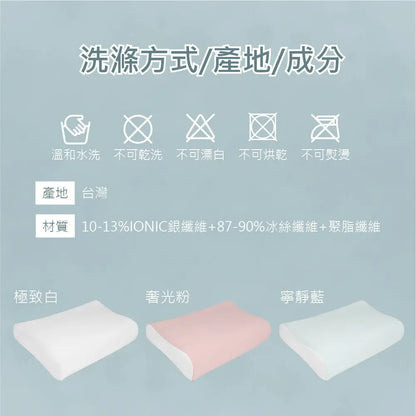 安東尼蘇醫師 限時團購【SAVAMUNT賽芙嫚】【纏眠三代枕+ionic銀纖維】美國品牌寢具ionic銀離子抗菌枕套/天然乳膠枕 - 采寓生活館采寓生活館-德國NaSaDen台灣總代理