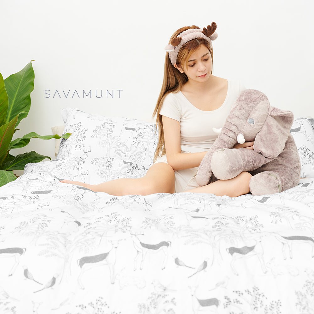 微瑕福利品【Savamunt賽芙嫚】 美國品牌寢具 奧地利蘭精天絲™莫代爾【三件床包組-雙人加大】 - 采寓生活館采寓生活館-德國NaSaDen台灣總代理