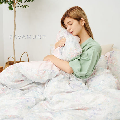 微瑕福利品【Savamunt賽芙嫚】 美國品牌寢具 奧地利蘭精天絲™莫代爾【四件床包組-雙人特大】 - 采寓生活館采寓生活館-德國NaSaDen台灣總代理